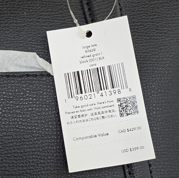 Kate Spade Cora Large Black Tote - Picture 7 of 10